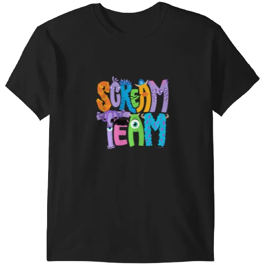 Disney And Pixars Monsters Inc. Scream Team Halloween T-Shirts