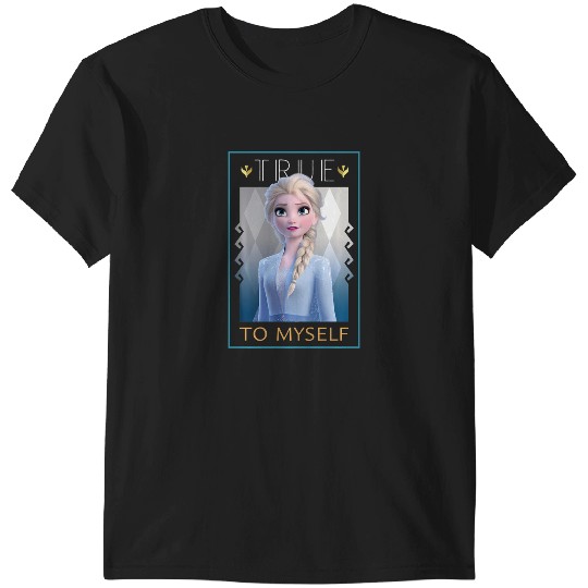 Discover Disney Frozen 2 Elsa True To Myself Poster T-Shirts