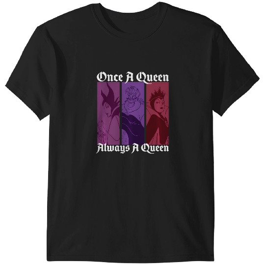 Discover Disney Villains Once A Queen Always A Queen Graphic Hoodie T-Shirts