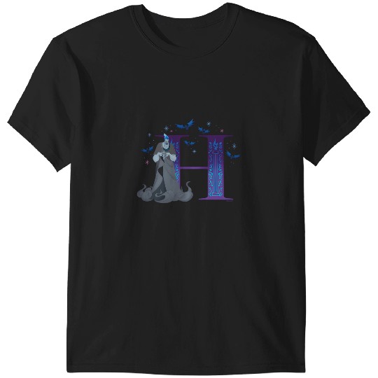 Discover Disney Villains Alphabet Monogram Letter H For Hades T-Shirts