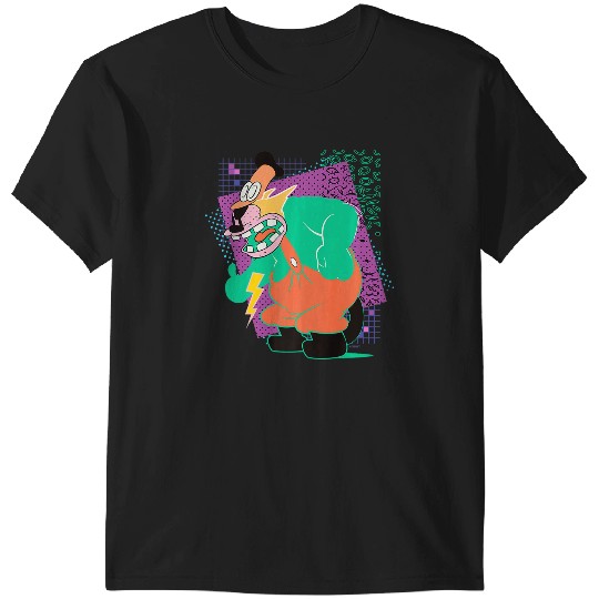 Discover Disney Villains Peg-Leg Pete Retro ‘90s Vivid Colors Premium T-Shirts