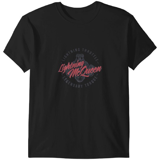 Discover Disney Pixar Cars Lightning Mcqueen Engine T-Shirts