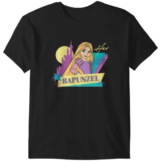 Disney Tangled Retro ’90s Couples Matching Her Rapunzel Long Sleeve T-Shirts