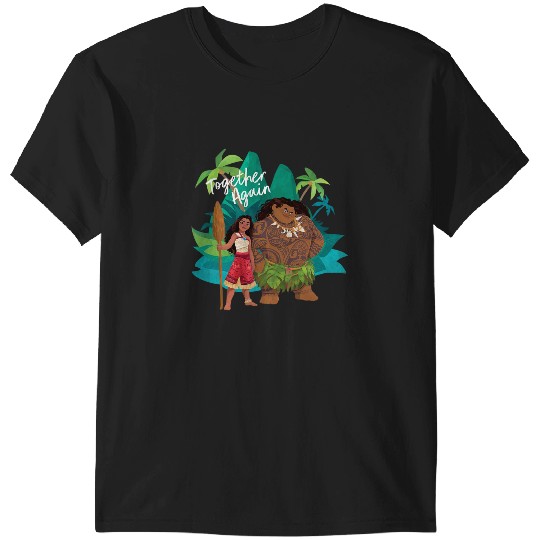 Discover Disney Moana 2 Moana and Maui Together Again T-Shirts
