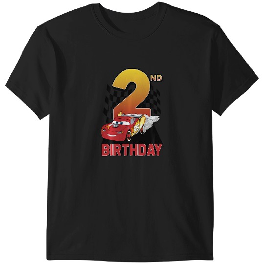 Discover Disney Pixar Cars Lightning Mcqueen 2Nd Birthday Peel Out T-Shirts