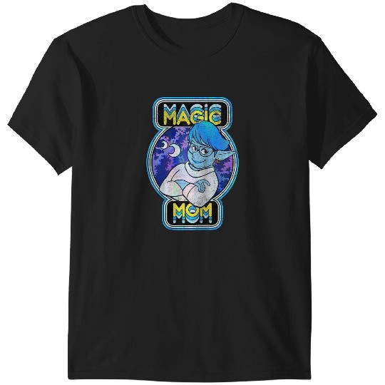 Disney Pixar Onward Laurel Magic Mom Retro Portrait Raglan Baseball Tee T-Shirts