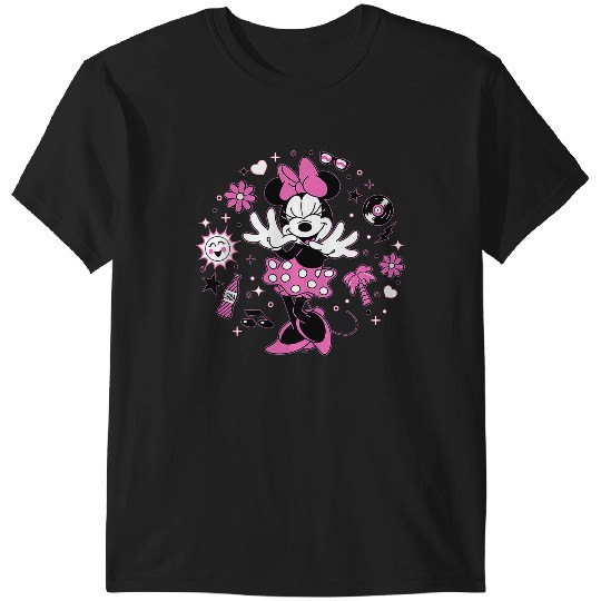 Discover Disney Minnie Mouse Retro Vinyl Summer T-Shirts