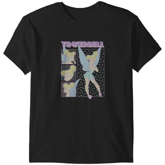 Disney Peter Pan Tinker Bell Retro Fade V-Neck T-Shirts