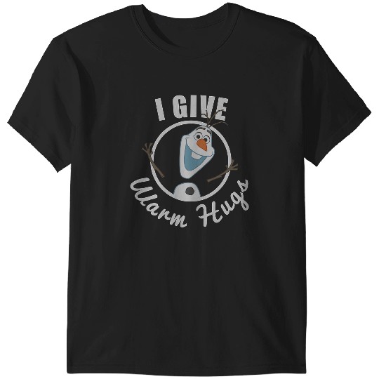 Discover Disneyss Frozen I Give Warsm Hugs Olaf Portrait Vintages T-Shirts