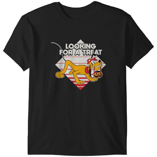 Disney Pluto Looking for a Treat Jack-O'-Lantern Halloween T-Shirts