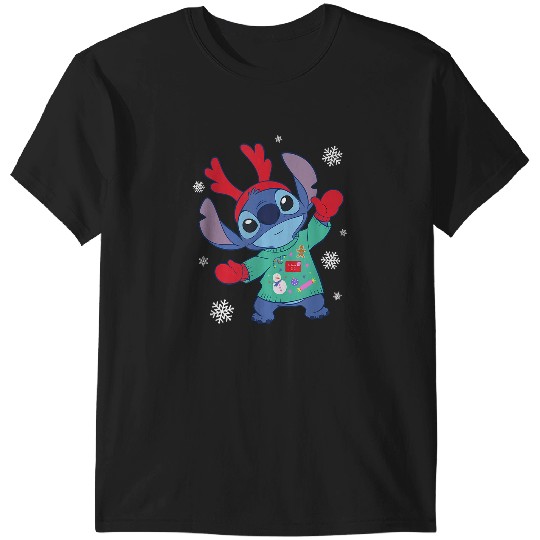 Discover Disney Lilo & Stitch Christmas Outfit Celebration T-Shirts