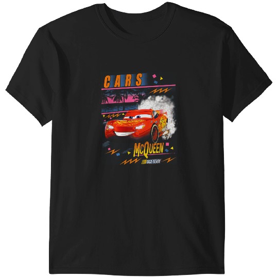 Discover Disney Pixar Cars Lightning Mcqueen Palm Tree Sunset T-Shirts