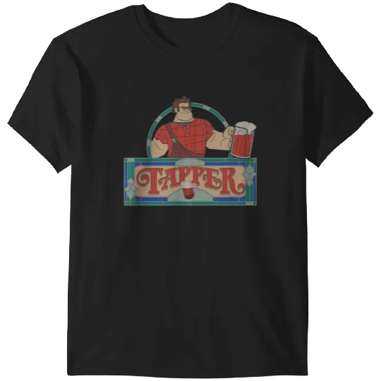Disneyss Wreck it Ralph Tapper Root Beer Bar Vintages Logo T-Shirts