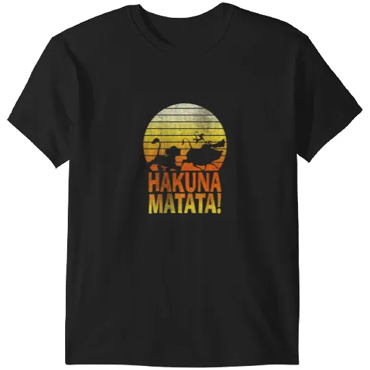 Discover Disney Lion King Simba Hakuna Matata Sunset C1 T T-Shirts