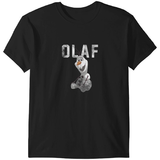 Discover Disney Frozen Cute Olaf Distressed Big Chest Por T-Shirts