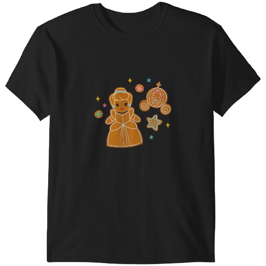 Discover Disney Princess Holiday Christmas Gingerbread Cinde T-Shirts