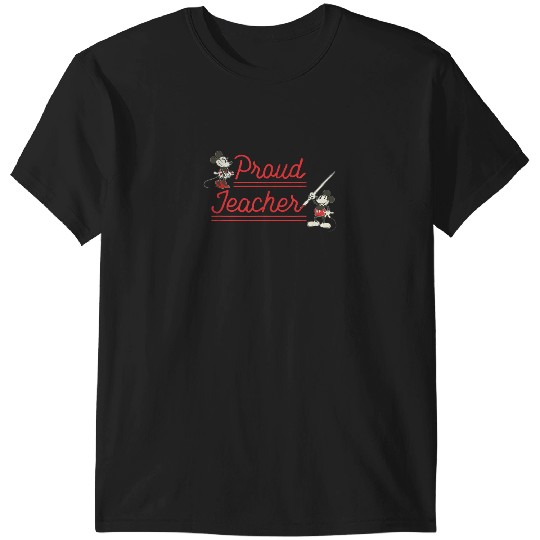 Discover Disney Classic Mickey and Minnie Mouse Proud Tea T-Shirts