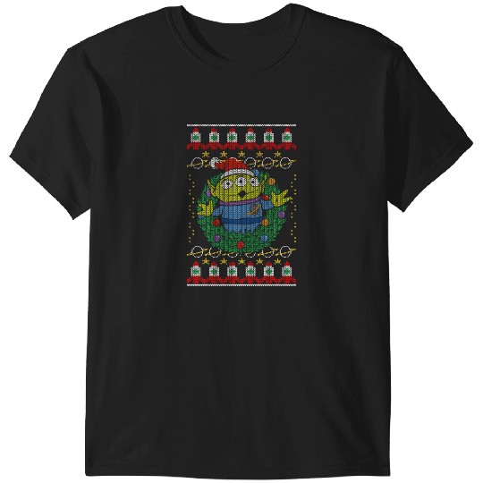 Discover Disney Pixar Toy Story Alien Greetings Ugly Christmas Style T-Shirts