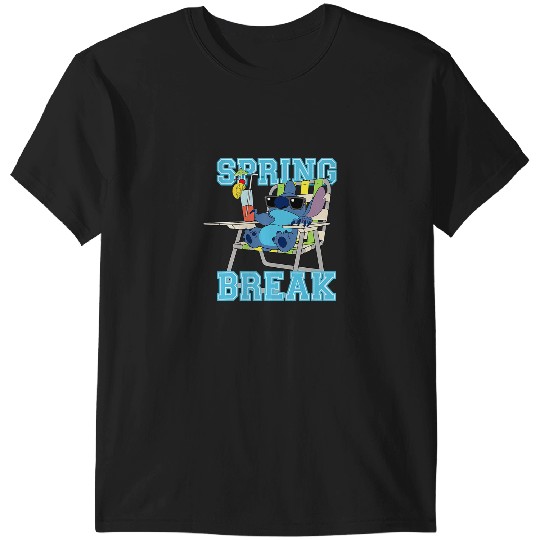 Discover Disney Stitch Beach Chair Chill Spring Break T-Shirts
