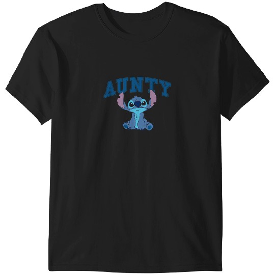 Discover Disney Lilo Stitch Aunty Cute Stitch Big Chest T T-Shirts