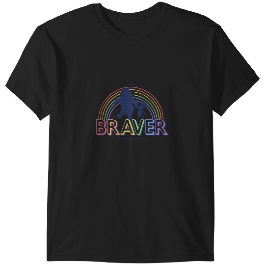 Discover Disney Winnie The Pooh You'Re Braver Rainbow T-Shirts