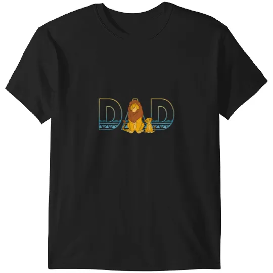 Disney The Lion King Simba And Mufasa Dad T-Shirts