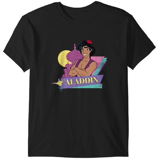 Disneyss Aladdin Retro 90s Couples Matching Aladdin T-Shirts