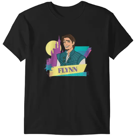 Womens Disney Tangled Retro Couples Matching Flynn Rider V-Neck T-Shirts