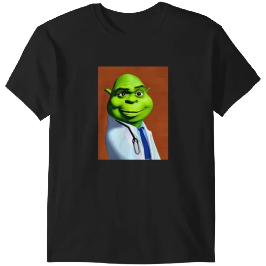 Doctor Shrek art picture  : Shrek Same Swamp Forever , Shrek Shirt, Disney Fiona Princess , Shrek,Shrek T-Shirts