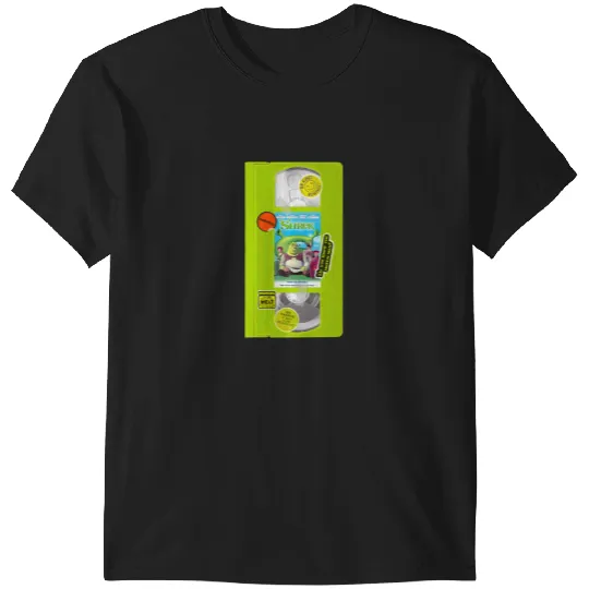 Green Shrek VHS Tape  : Shrek Same Swamp Forever , Shrek Shirt, Disney Fiona Princess , Shrek,Shrek T-Shirts