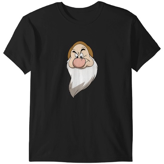 Disneyss Snow White And The Seven Dwarfs Grumpy Big Faces T-Shirts