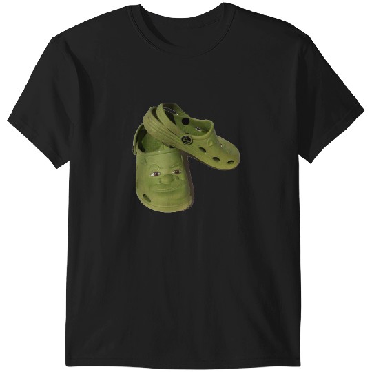 Shrek on the Croc  : Shrek Same Swamp Forever , Shrek Shirt, Disney Fiona Princess , Shrek,Shrek T-Shirts