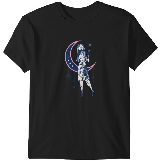Discover Disney The Nightmare Before Christmas Sally and Moon Mystic T-Shirts