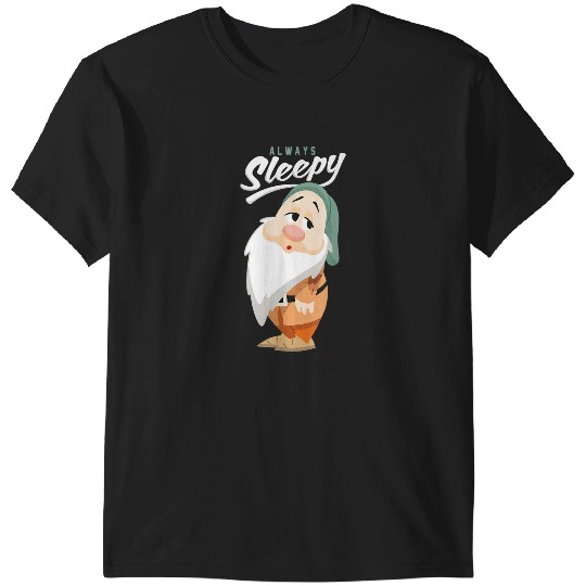 Disneyss Snow White And The Seven Dwarfs Always Sleepy T-Shirts