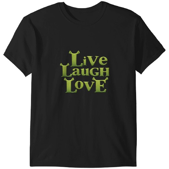 shrek - live laugh love  : Shrek Same Swamp Forever , Shrek Shirt, Disney Fiona Princess , Shrek,Shrek T-Shirts