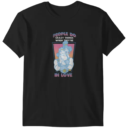 Disney Hercules Valentine's Day Vintage Megara In Love T-Shirts