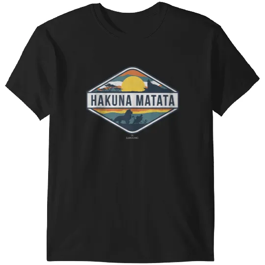 Disneyss The Lion King Hakuna Matata Diamond Logo T-Shirts