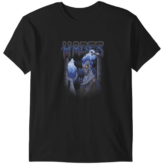Disney Herculesss Hades Flame Portrait T-Shirts