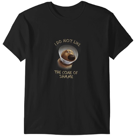 Disney Pixar Up Dug Sad Cone Of Shame Graphic TS T-Shirts