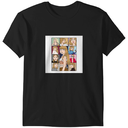 Discover The Eras Tour Poster - Colored  : Vintage Taylor The Eras Tour , The Eras Tour Taylor Version, THE ERAS TOUR , Taylor T-Shirts