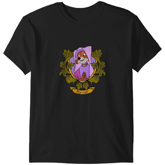 Discover Disney Robin Hood Marian  Floral Portrait T-Shirts