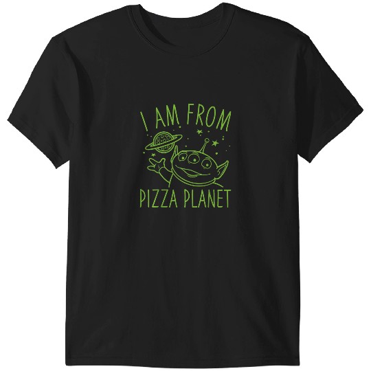 Discover Disney Pixar Toy Story Neon Green Alien Pizza Pl T-Shirts
