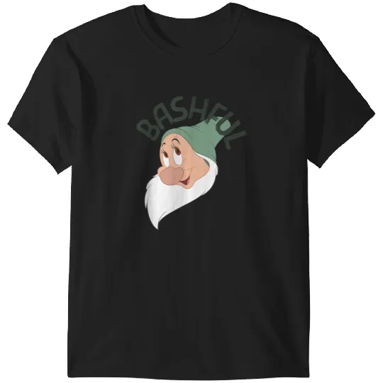 Disneyss Snow White And The Seven Dwarfs Bashful Big Faces T-Shirts