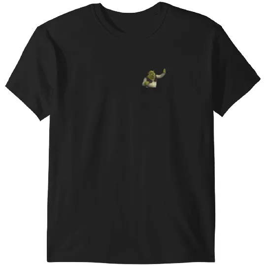 Waving Pocket Shrek  : Shrek Same Swamp Forever , Shrek Shirt, Disney Fiona Princess , Shrek,Shrek T-Shirts