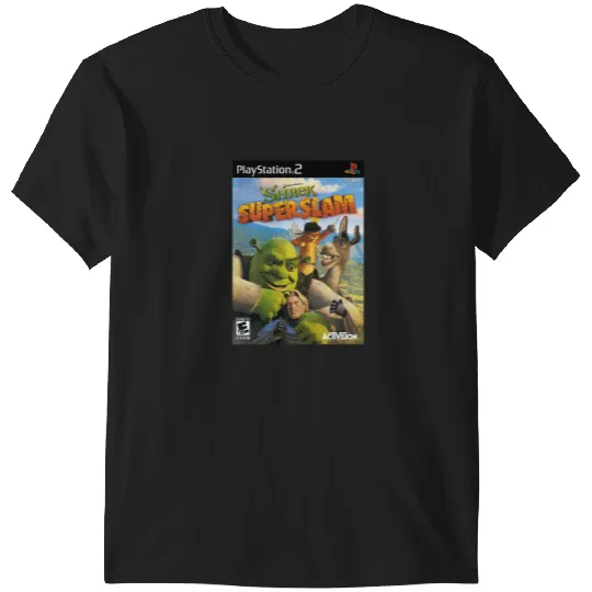 Shrek Super Slam PlayStation 2  : Shrek Same Swamp Forever , Shrek Shirt, Disney Fiona Princess , Shrek,Shrek T-Shirts