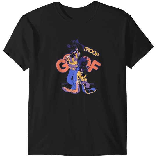 Disneyss A Goofy Movie Goof Troop Best Duo Big Chest Poster T-Shirts