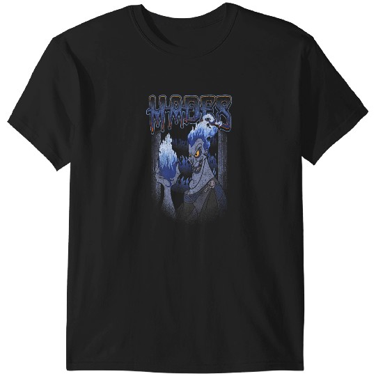 Disney Herculesss Hades Flame Portrait T-Shirts