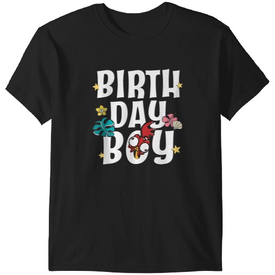 Disneyss Moana Birthday Boy Cute Hei Hei Big Chest Text Logo T-Shirts