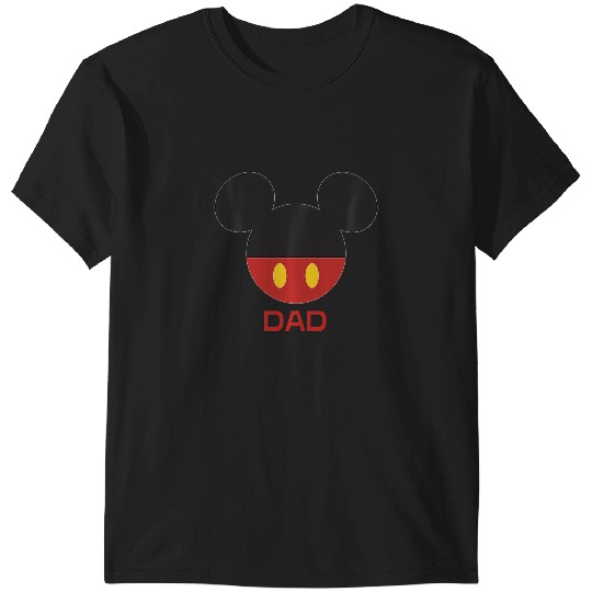 Disney Mickey Mouse Icon Shorts Dad Birthday Fathers Day T-Shirts