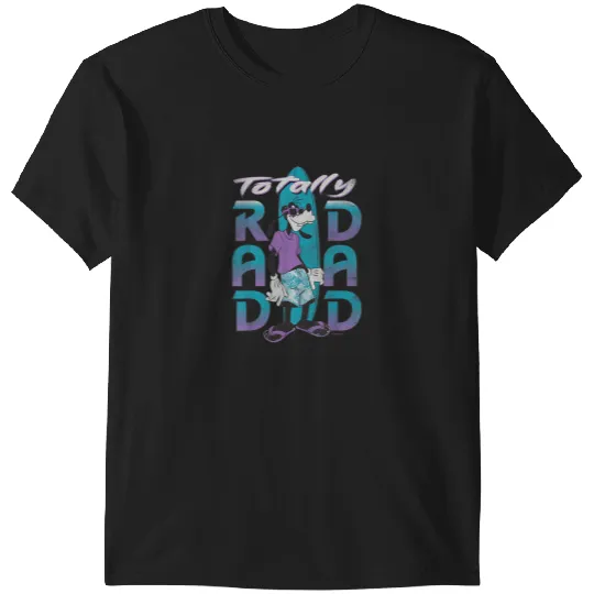Disney Goofy Totally Rad Dad Fathers Day Surfing T-Shirts